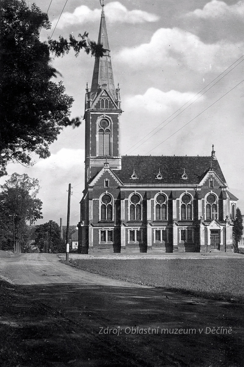 Krásná Lípa, starokatolický kostel Spasitele