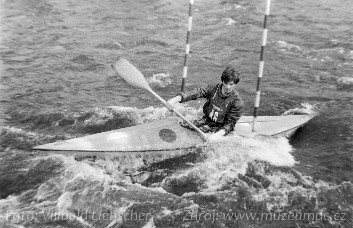 Vodní slalom na Ploučnici, Děčín III - Staré Město, 70. léta 20. století