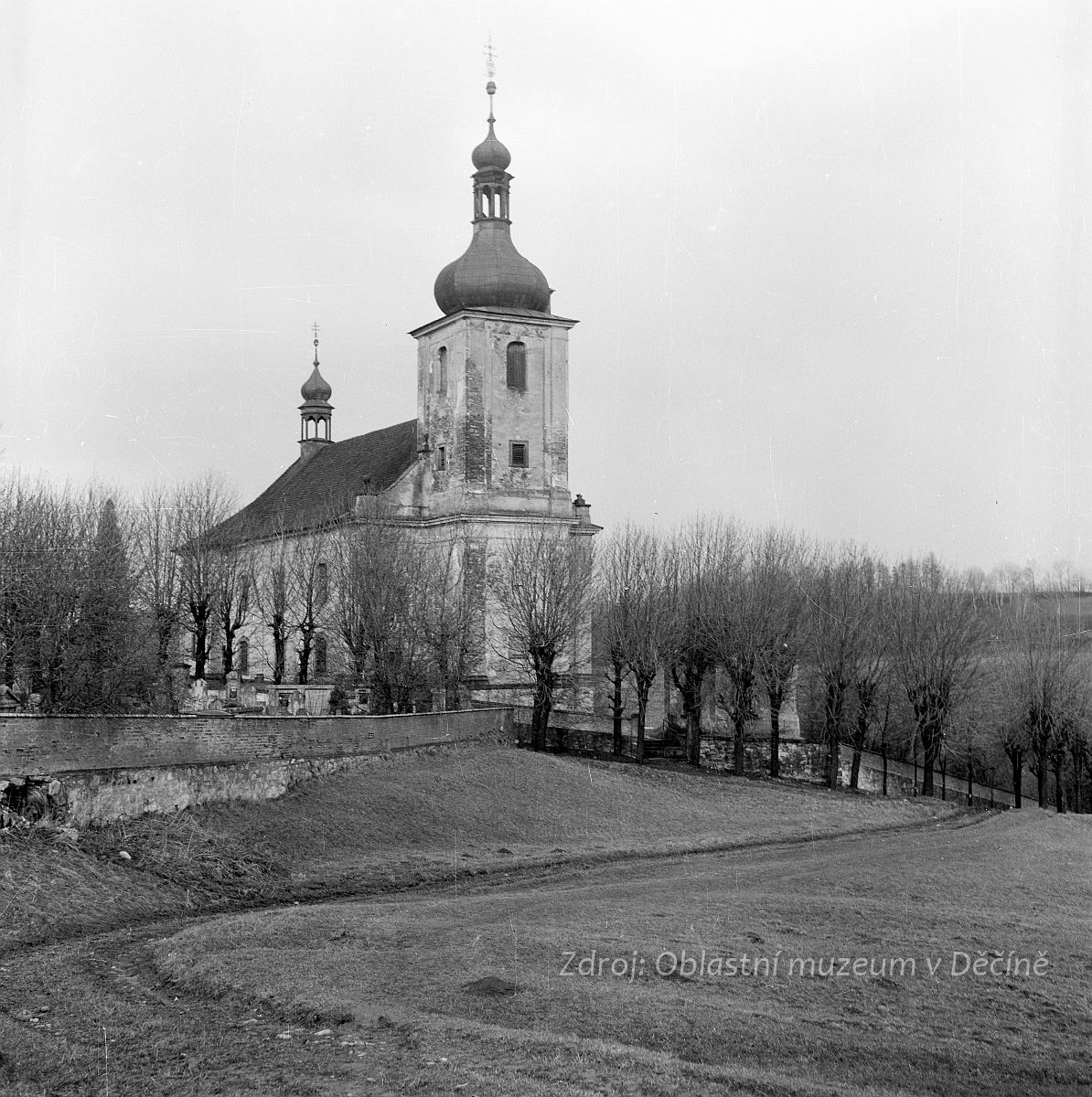 Valkeřice, farní kostel sv. Barbory