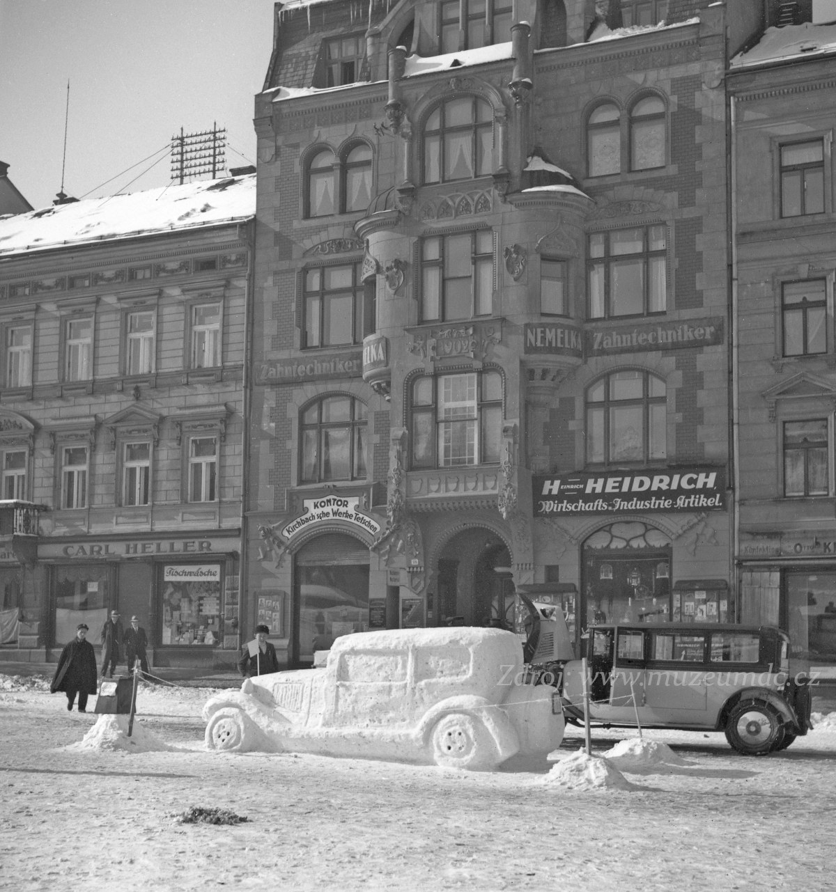 Masarykovo náměstí, Děčín, 27. února 1933