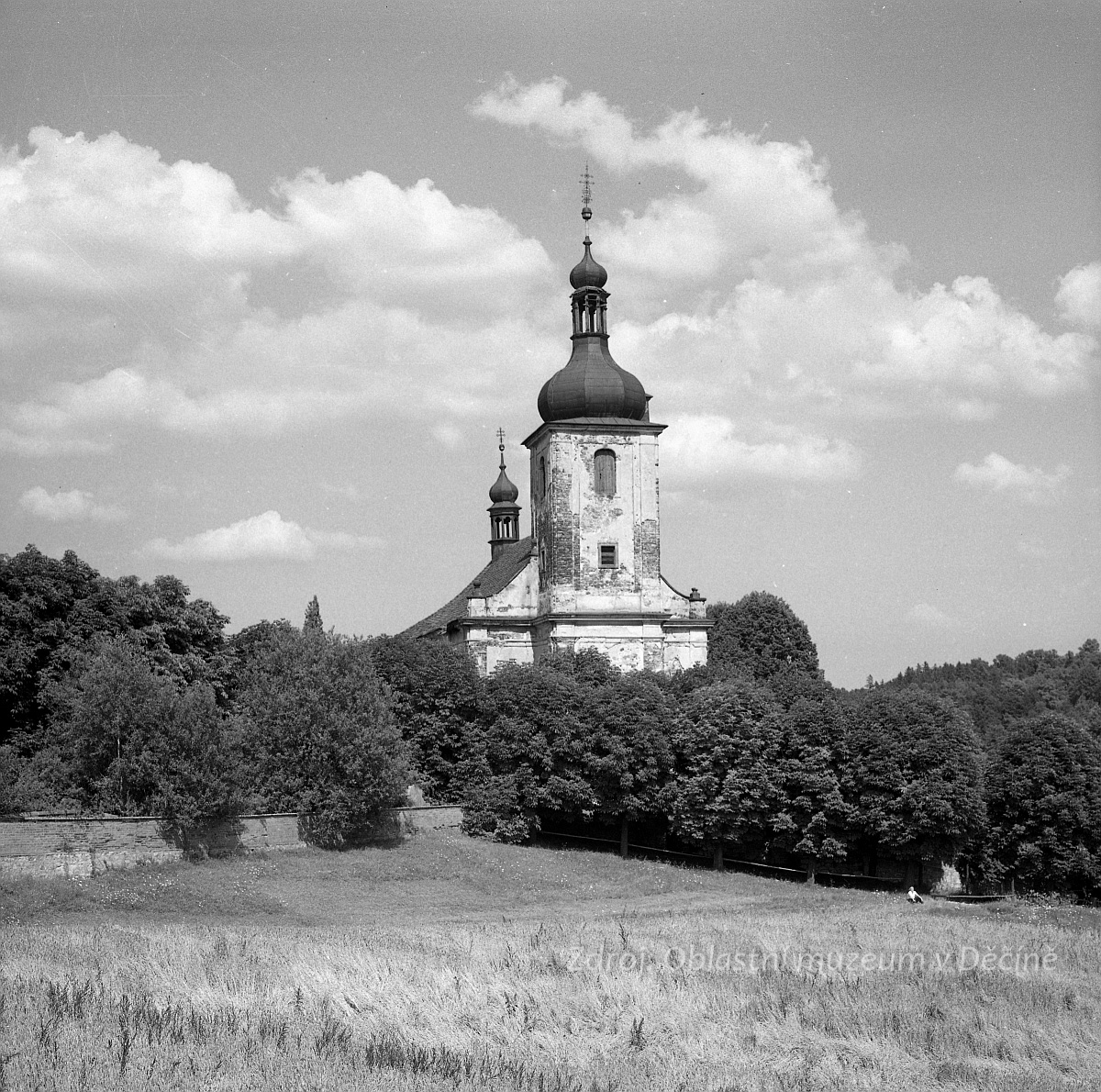 Valkeřice, farní kostel sv. Barbory