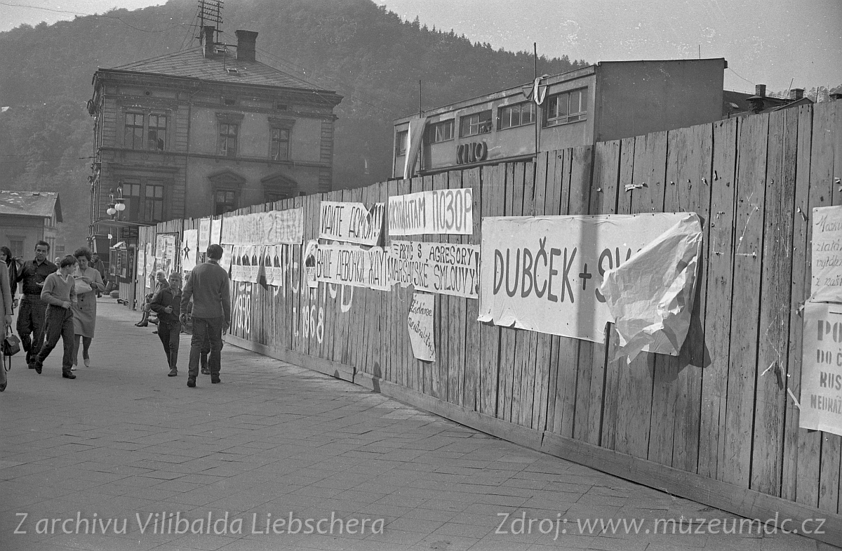 Srpen 1968 v Děčíně