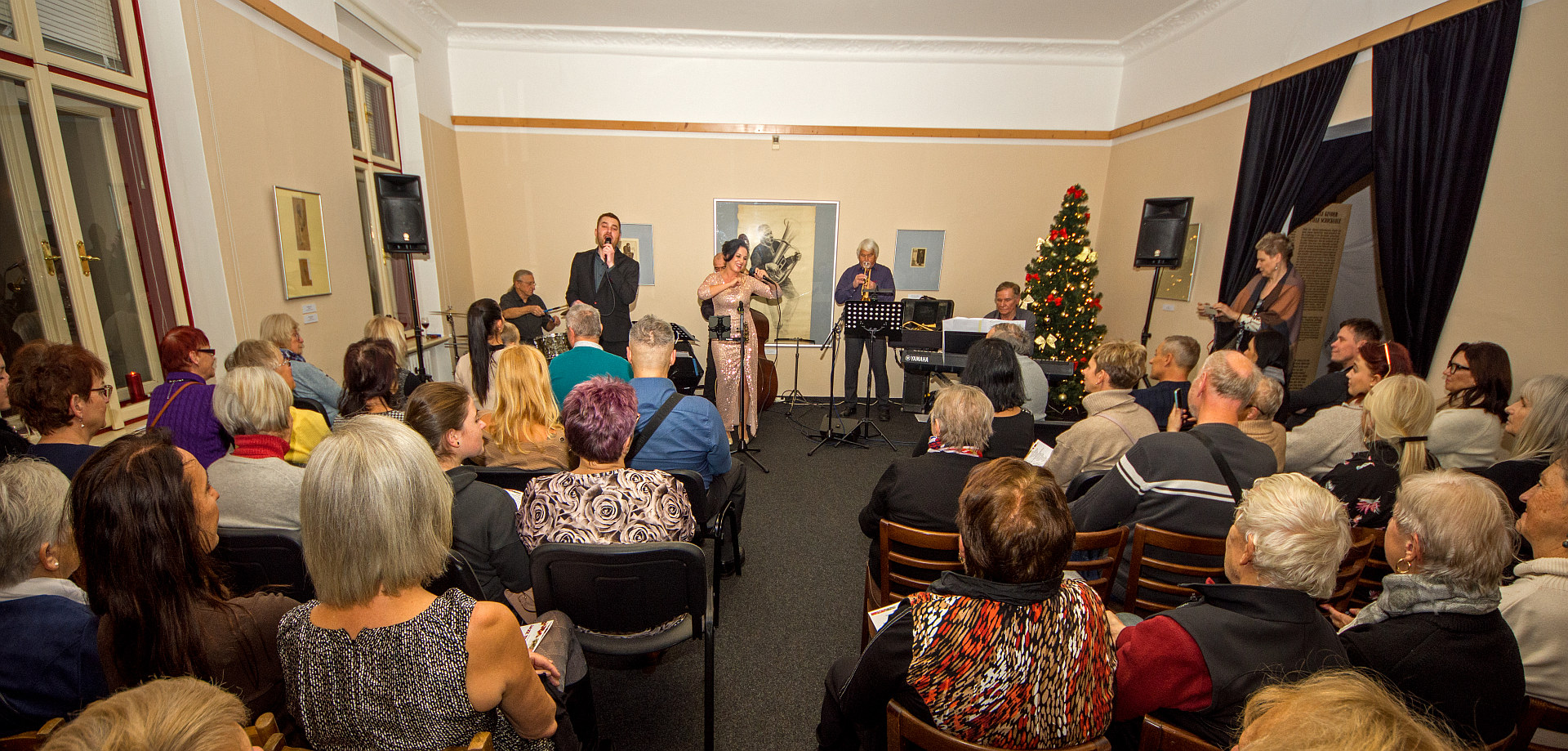 Jazz trio a hosté - Vánoční koncert 2024 v Oblastním muzeu v Děčíně