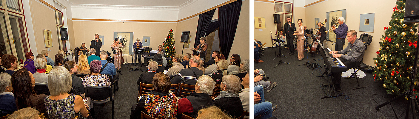 Jazz trio a hosté - Vánoční koncert 2024 v Oblastním muzeu v Děčíně