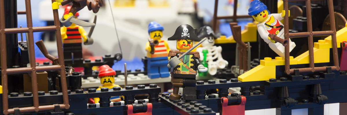 Výstava Dobrodružství s kapitánem Rudovousem: Výprava do světa LEGO pirátů