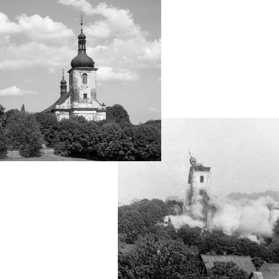 Kostely okresu Děčín zbořené za socialismu (online výstava)